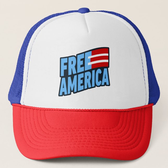Free America Truckerkeps (Framsida)
