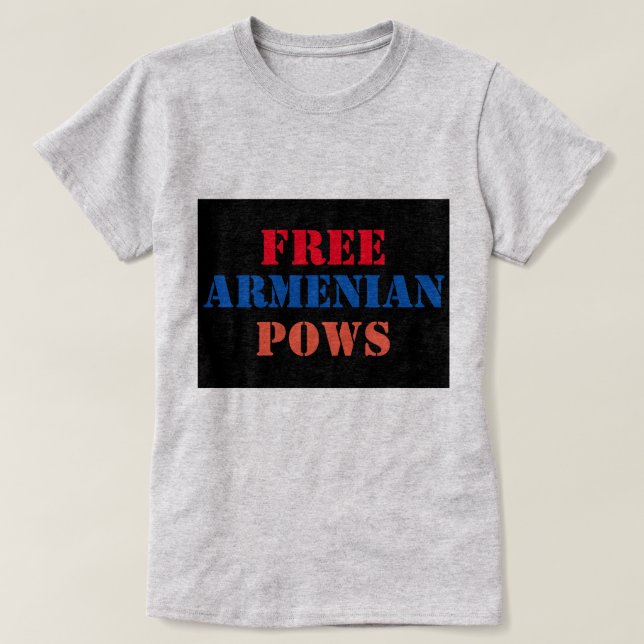 Free Armenian Pows T-Shirt (Design framsida)