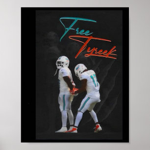 Free Backe Tyreek Poster