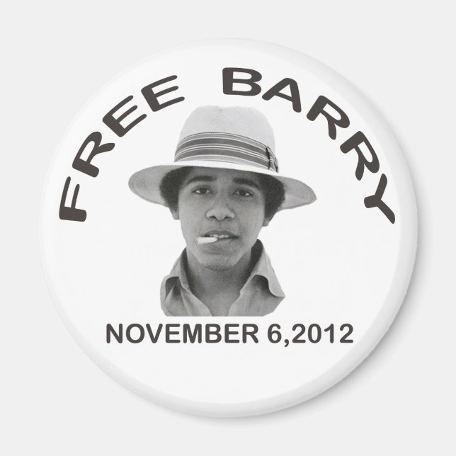 FREE BARRY Magnet (Framsidan)