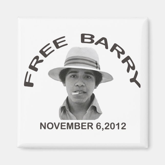 FREE BARRY Magnet (Framsidan)
