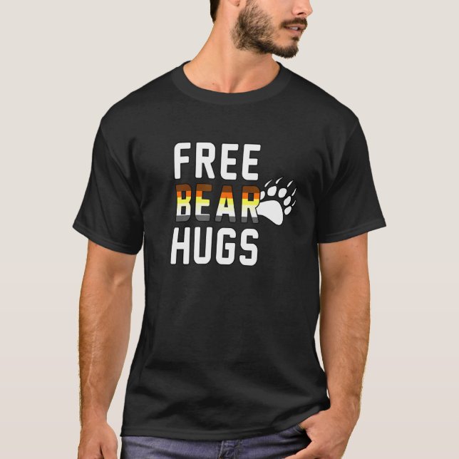 Free Bear Hugs T Shirt (Framsida)