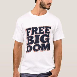 Free Big Dom T-Shirt - Trendig och bekvämlighet