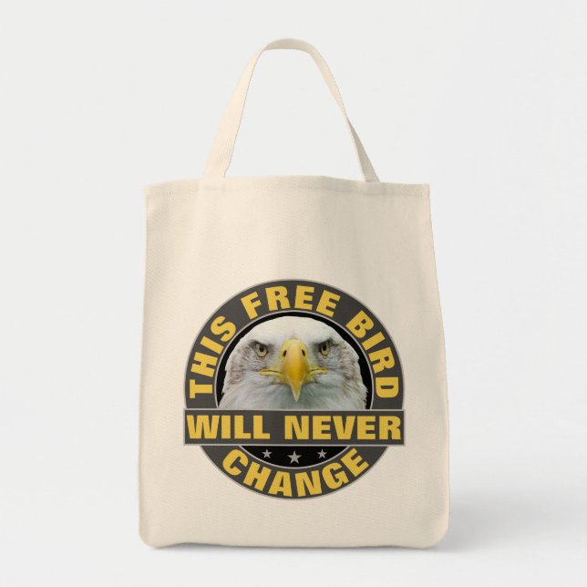Free Bird Livsmedel Tote Tygkasse (Framsidan)
