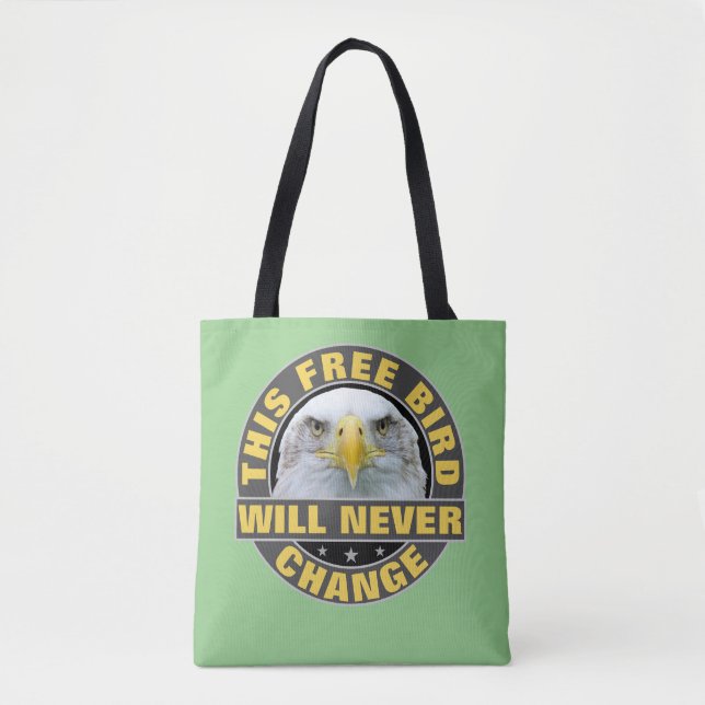 Free Bird Tote Tygkasse (Framsida)