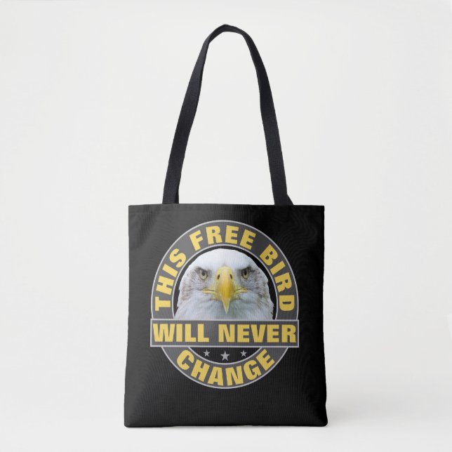 Free Bird Tote Tygkasse (Framsida)