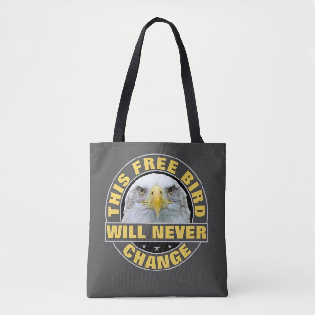 Free Bird Tote Tygkasse (Framsida)