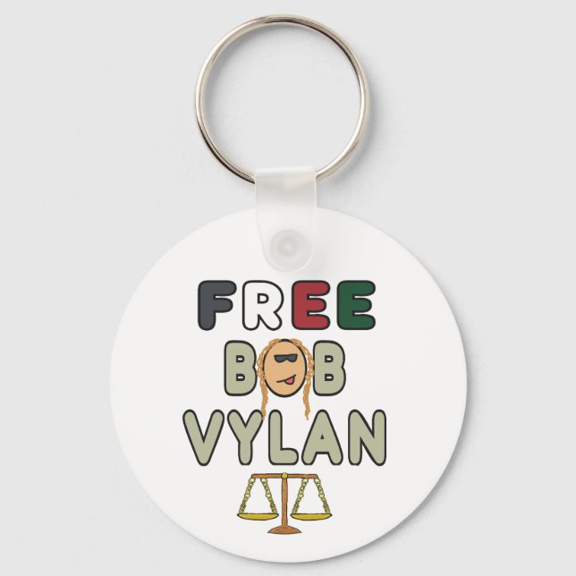 Free Bob Vylan Nyckelring (Framsida)