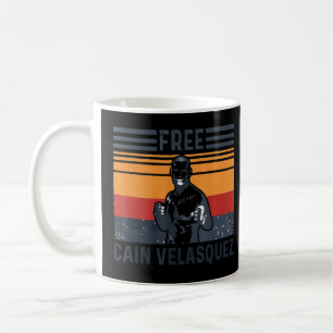 Free Cain Velasquez Retro Vintage 1 Kaffemugg