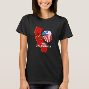 Free California Konservativ USA Patriot for Freed T Shirt