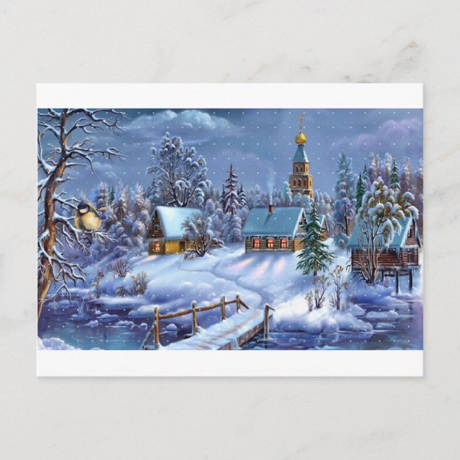 free-christmas-powerpoint-bakgrund-8 helg vykort (Framsida)