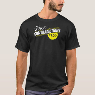 FREE CONTRADICTIONS T SHIRT