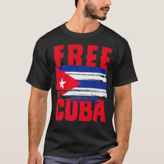 Free Cuba Premium T Shirt