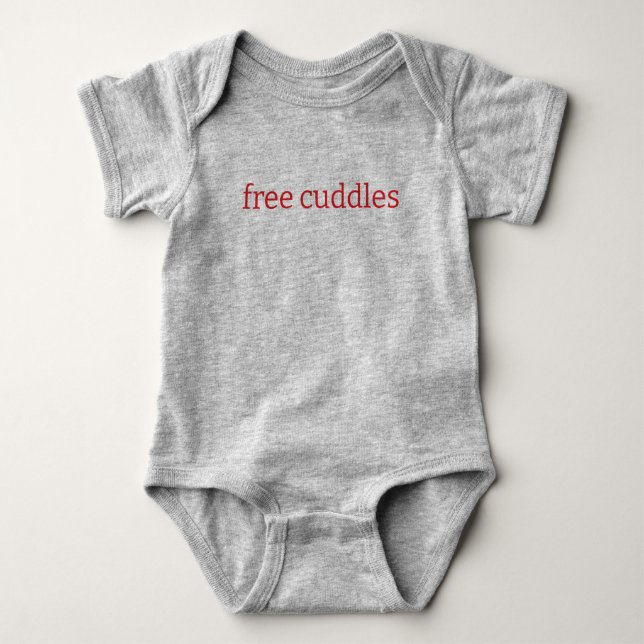 Free Cuddles One-Piece T Shirt (Framsida)