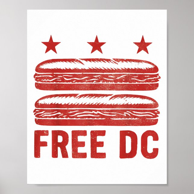 Free Dc Sub Sandwich Dc Sandwich Guy Poster (Framsidan)
