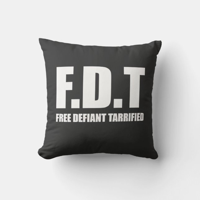 Free Defiant Tarrified Tarrifs American Kudde (Framsida)