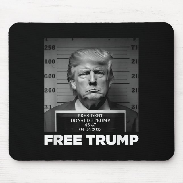 Free Donald Trump Mugshot Musmatta (Framsidan)