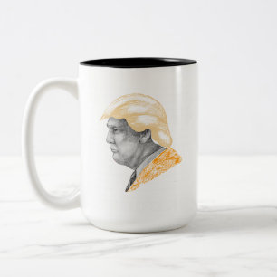 Free Donald Trump Mugshot Orange Kostym Två-Tonad Mugg