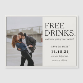 Free Drinks Spara datum magneter