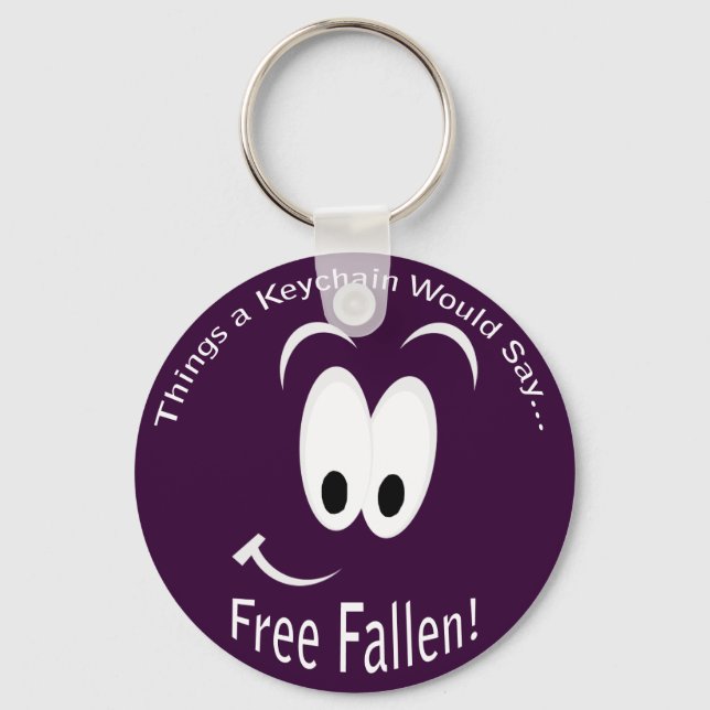 Free Fallen Keychain Nyckelring (Framsida)
