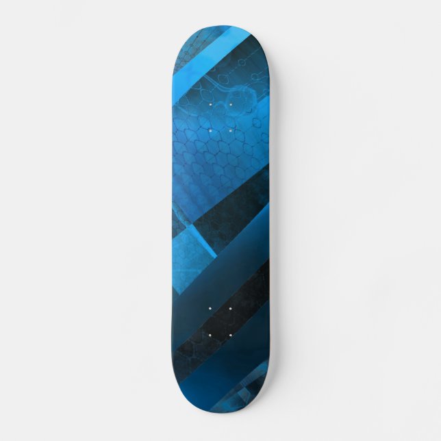 Free Floating (blue) Mini Skateboard Bräda 18,5 Cm (Framsida)