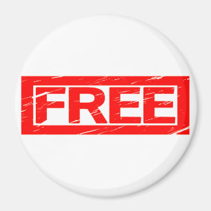 Free Frimärke Magnet