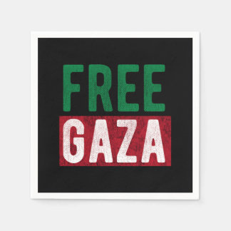 Free Gaza Palestine Pappersservett