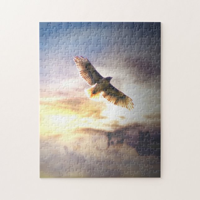 Free Hawk Bird Southwest Pussel (Vertikal)