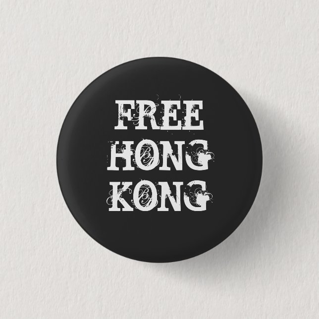 FREE HONG KONG BUTTON KNAPP (Framsida)