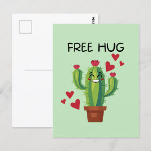 Free Hug Vykort