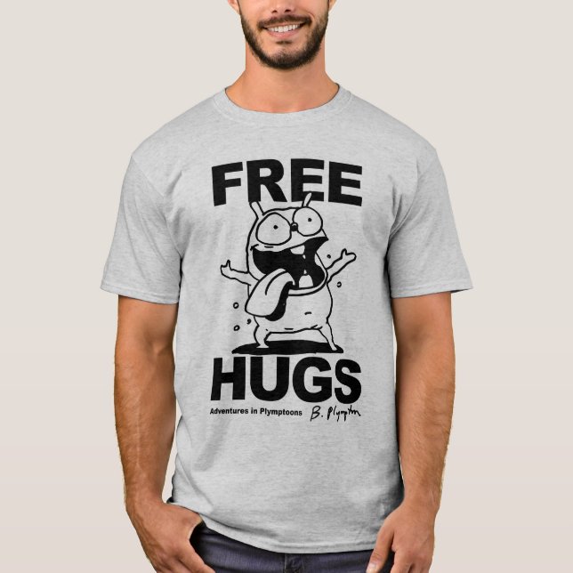 "Free Hugs" Bill Plyton Hund tröja (Framsida)