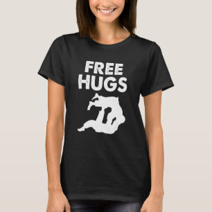 Free Hugs Brazilian jiu jitsu Manar Women Jiu Jits T Shirt