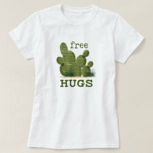 Free Hugs Cactus T Shirt