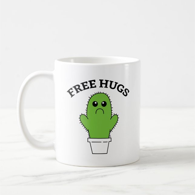 Free Hugs Coffee Mugg (Vänster)