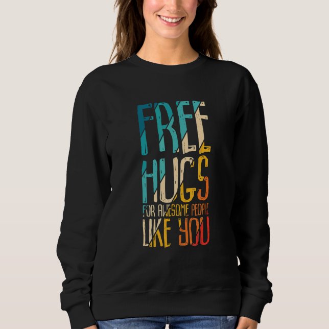 Free Hugs For Awesome People  Festival  1 T Shirt (Framsida)