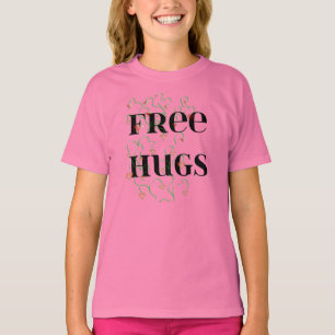 Free Hugs Hearts Tee