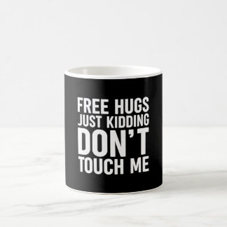 Free Hugs Kidding Tout Touch Me - Cactus Kaffemugg