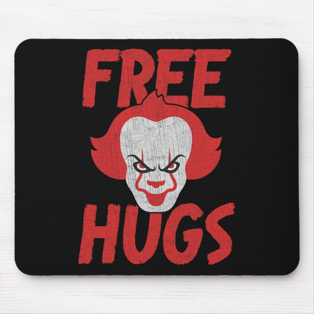 Free Hugs Killer Scary Clothes För barn Musmatta (Framsidan)