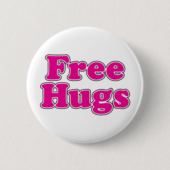 Free Hugs Knapp (Framsida)