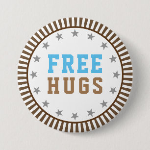 Free Hugs Knapp