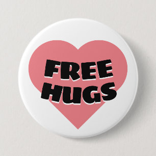 Free Hugs Knapp