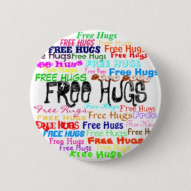 Free Hugs Knapp (Framsida)
