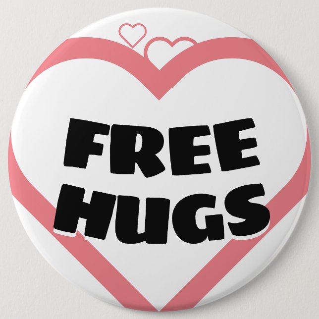 Free Hugs Knapp (Framsida)