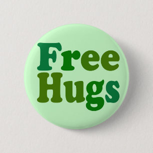 Free Hugs Knapp