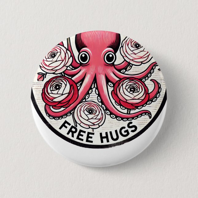 Free Hugs Knapp (Framsida)