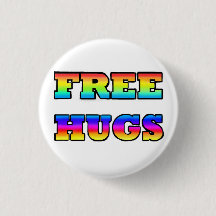 FREE HUGS-knapp