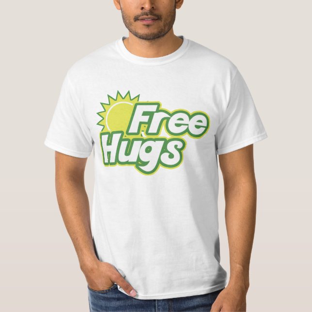Free Hugs Novelty Tee Shirt (Framsida)