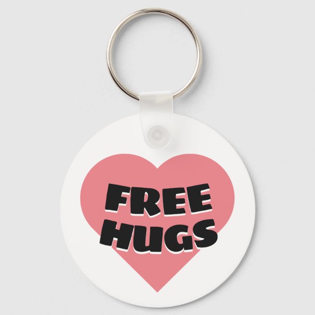 Free Hugs Nyckelring (Framsida)