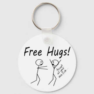 Free Hugs Nyckelring