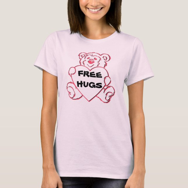 Free Hugs Shirt T-shirt (Framsida)